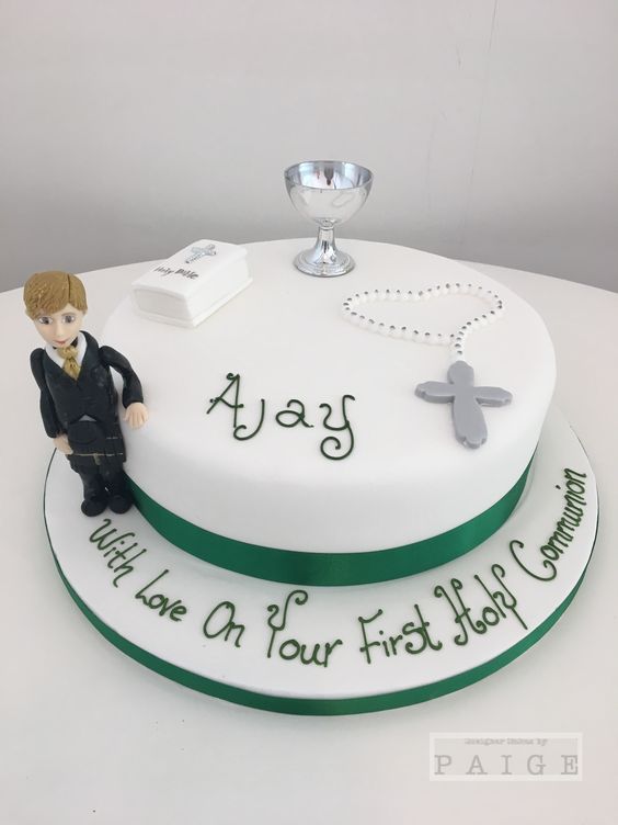 Communion cake and cross( Boy or Girl) | Special Days Cakes