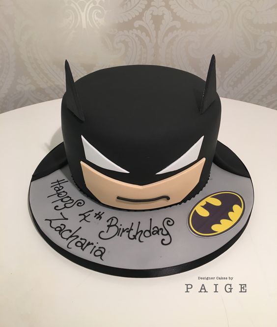 Homemade Batman Cake Ideas That Look Great - Novelty Birthday Cakes
