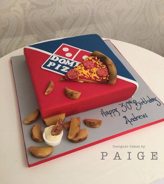 Pizza Box - Designer Cakes by Paige