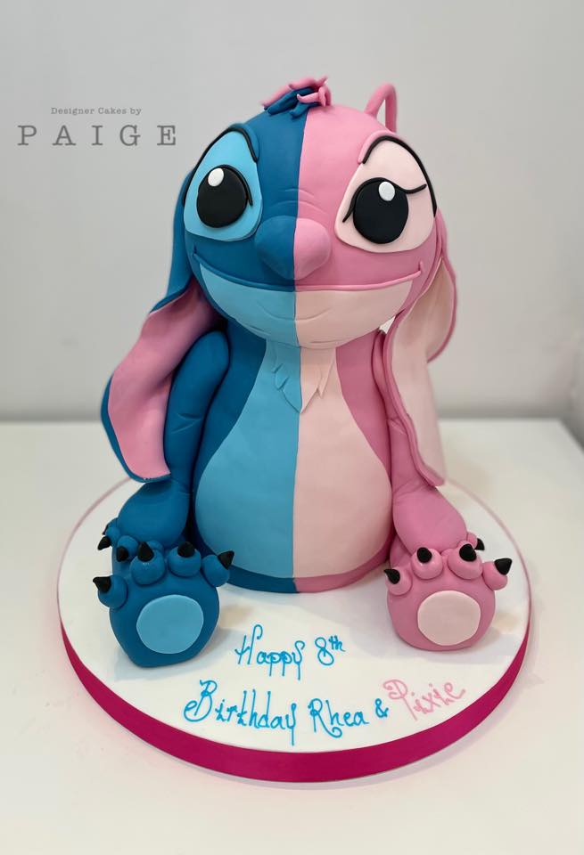 Stitch and Angel - Designer Cakes by Paige